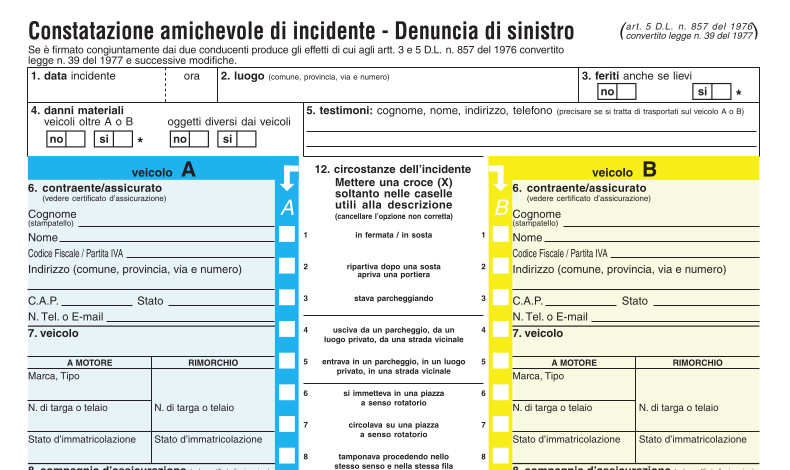 Constatazione amichevole