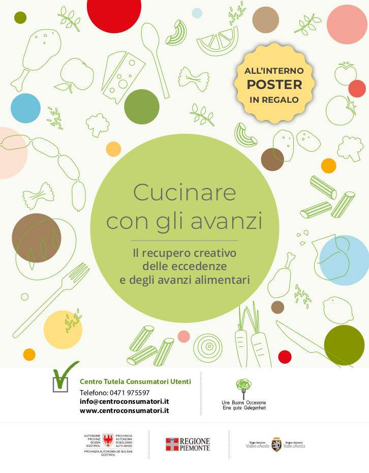 copertina guida cucinare con gli avanzi